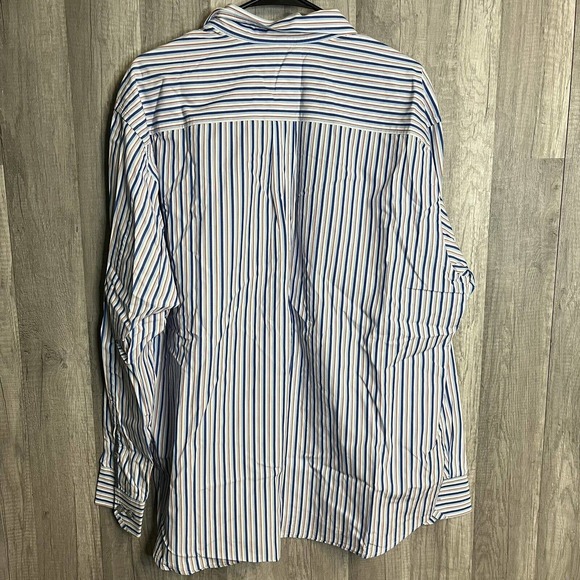 Tommy Bahama Mens Multi Color Stripe Long Sleeve Shirt XXL 2XL 100 % Cotton - Picture 4 of 6